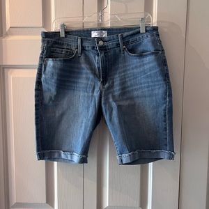 Levi Denizen denim Bermuda shorts size 14